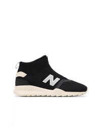 schwarze und weiße hohe Sneakers von New Balance
