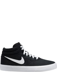 schwarze und weiße hohe Sneakers von Nike SB