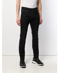 schwarze und weiße Jeans von Neil Barrett