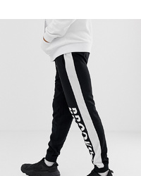 schwarze und weiße Jogginghose von Brooklyn Cloth
