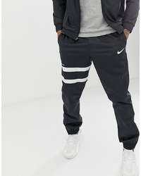 schwarze und weiße Jogginghose von Nike