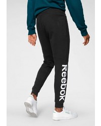 schwarze und weiße Jogginghose von Reebok