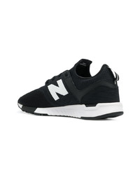 schwarze und weiße niedrige Sneakers von New Balance