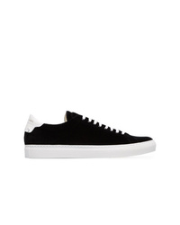 schwarze und weiße niedrige Sneakers von Givenchy