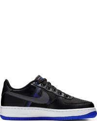 schwarze und weiße niedrige Sneakers von Nike Sportswear