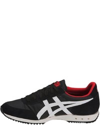 schwarze und weiße niedrige Sneakers von Onitsuka Tiger