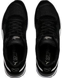 schwarze und weiße niedrige Sneakers von Puma