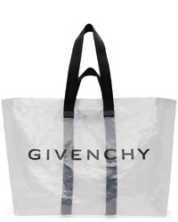 schwarze und weiße Shopper Tasche von Givenchy