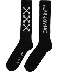schwarze und weiße Socken von Off-White