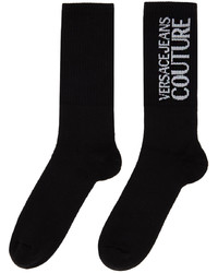 schwarze und weiße Socken von VERSACE JEANS COUTURE