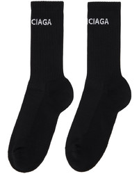 schwarze und weiße Socken von Balenciaga