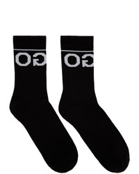 schwarze und weiße Socken von Hugo