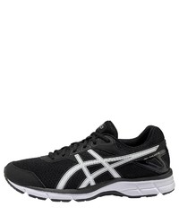 schwarze und weiße Sportschuhe von Asics