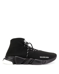 schwarze und weiße Sportschuhe von Balenciaga