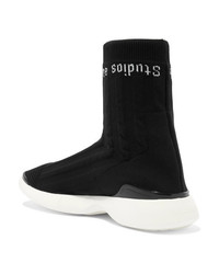 schwarze und weiße Sportschuhe von Acne Studios