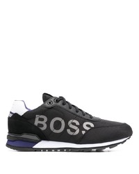 schwarze und weiße Sportschuhe von BOSS