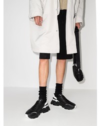 schwarze und weiße Sportschuhe von Dolce & Gabbana