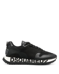 schwarze und weiße Sportschuhe von DSQUARED2