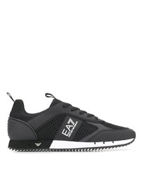 schwarze und weiße Sportschuhe von Ea7 Emporio Armani