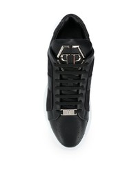 schwarze und weiße Sportschuhe von Philipp Plein