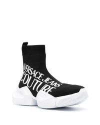 schwarze und weiße Sportschuhe von VERSACE JEANS COUTURE