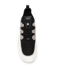 schwarze und weiße Sportschuhe von Tod's