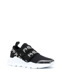 schwarze und weiße Sportschuhe von Philipp Plein