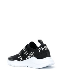 schwarze und weiße Sportschuhe von Philipp Plein