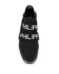 schwarze und weiße Sportschuhe von Philipp Plein