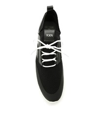 schwarze und weiße Sportschuhe von Tod's