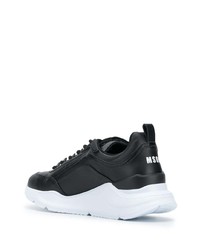 schwarze und weiße Sportschuhe von MSGM