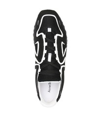 schwarze und weiße Sportschuhe von Acne Studios