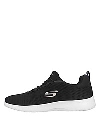 schwarze und weiße Sportschuhe von Skechers