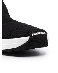 schwarze und weiße Sportschuhe von Balenciaga