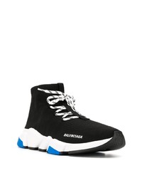 schwarze und weiße Sportschuhe von Balenciaga