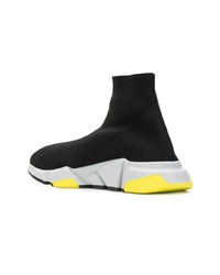 schwarze und weiße Sportschuhe von Balenciaga