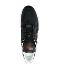 schwarze und weiße Sportschuhe von Roberto Cavalli