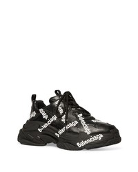 schwarze und weiße Sportschuhe von Balenciaga