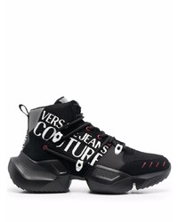 schwarze und weiße Sportschuhe von VERSACE JEANS COUTURE