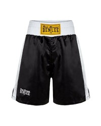 schwarze und weiße Sportshorts von BENLEE Rocky Marciano