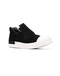 schwarze und weiße Wildleder niedrige Sneakers von Cinzia Araia