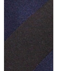 schwarze vertikal gestreifte Krawatte von Seidensticker