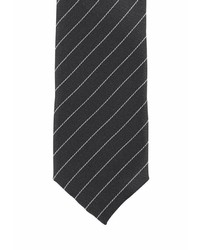 schwarze vertikal gestreifte Krawatte von STUDIO COLETTI