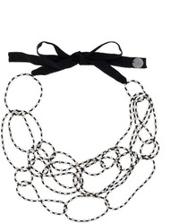 schwarze Perlen Halskette von Maria Calderara