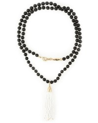 schwarze Perlen Halskette von Rosantica