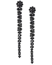 schwarze Perlen Ohrringe von Simone Rocha