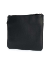 schwarze verzierte Clutch Handtasche von Fendi