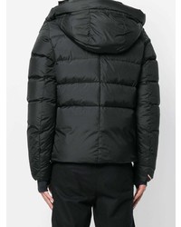 schwarze verzierte Daunenjacke von MONCLER GRENOBLE