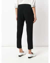 schwarze verzierte Hose von MSGM