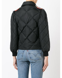 schwarze verzierte Jacke von Gucci